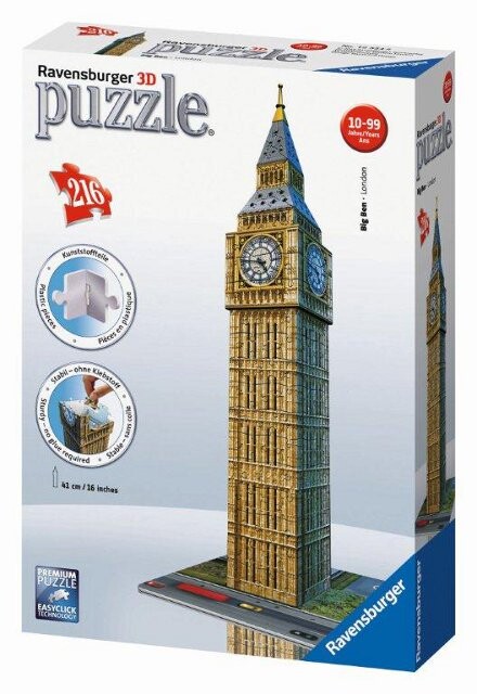 Πъзели Big Ben 3D