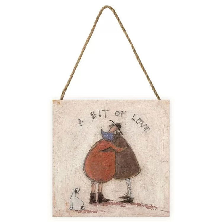 Ξύλινη τέχνη Sam Toft - A Bit of Love