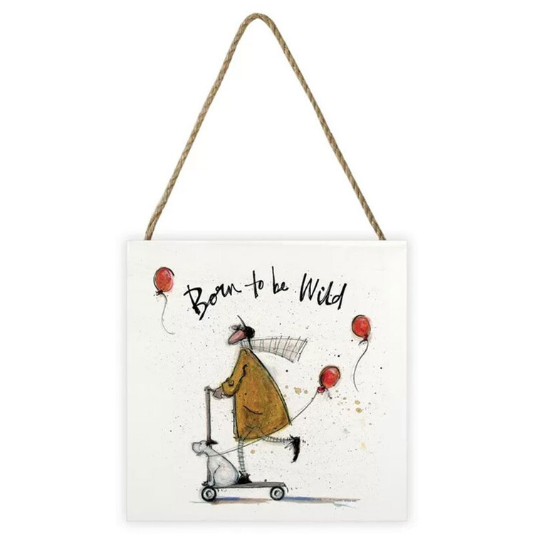 Pintura em madeira Sam Toft - Born to be Wild