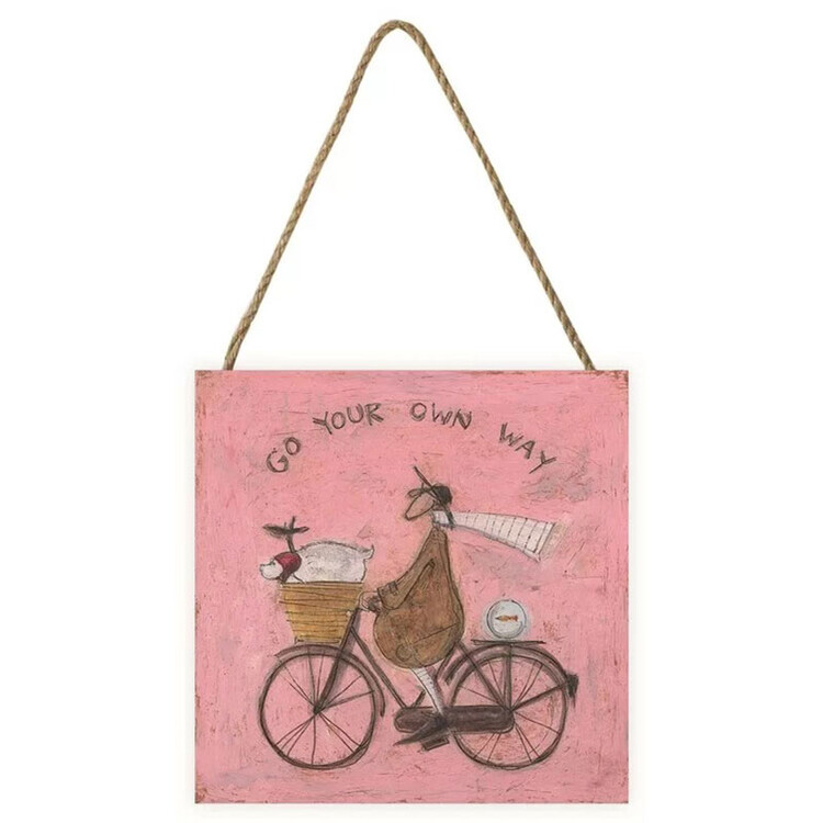 Ξύλινη τέχνη Sam Toft - Go Your Own Way