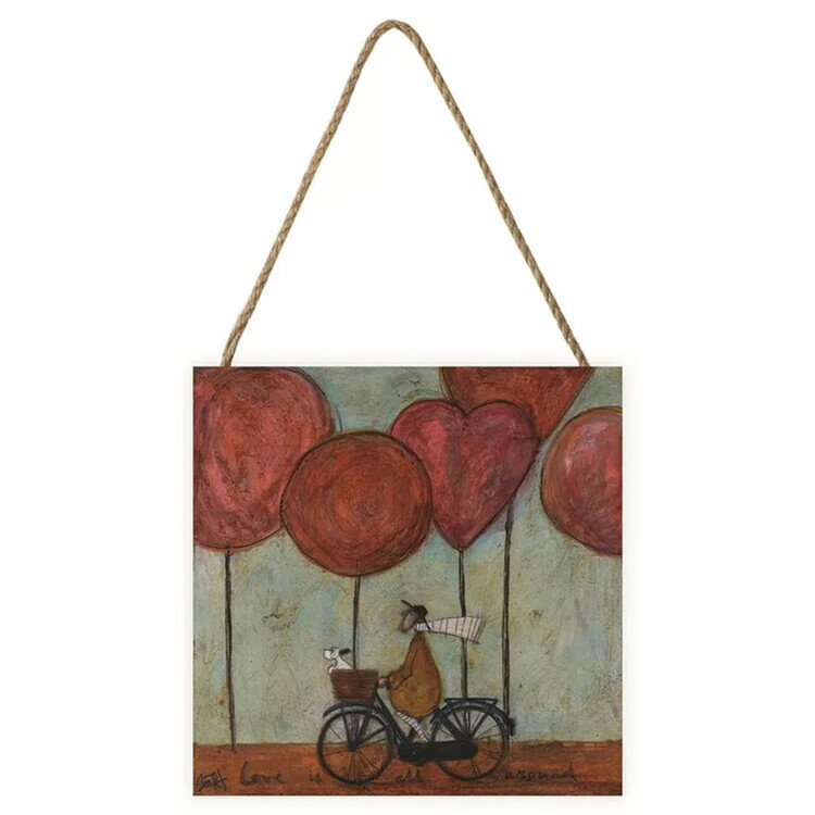 Ξύλινη τέχνη Sam Toft - Love Is All Around