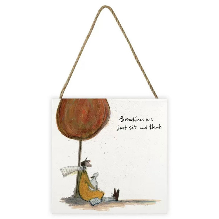Pintura em madeira Sam Toft - Sometimes We Just Sit and Think