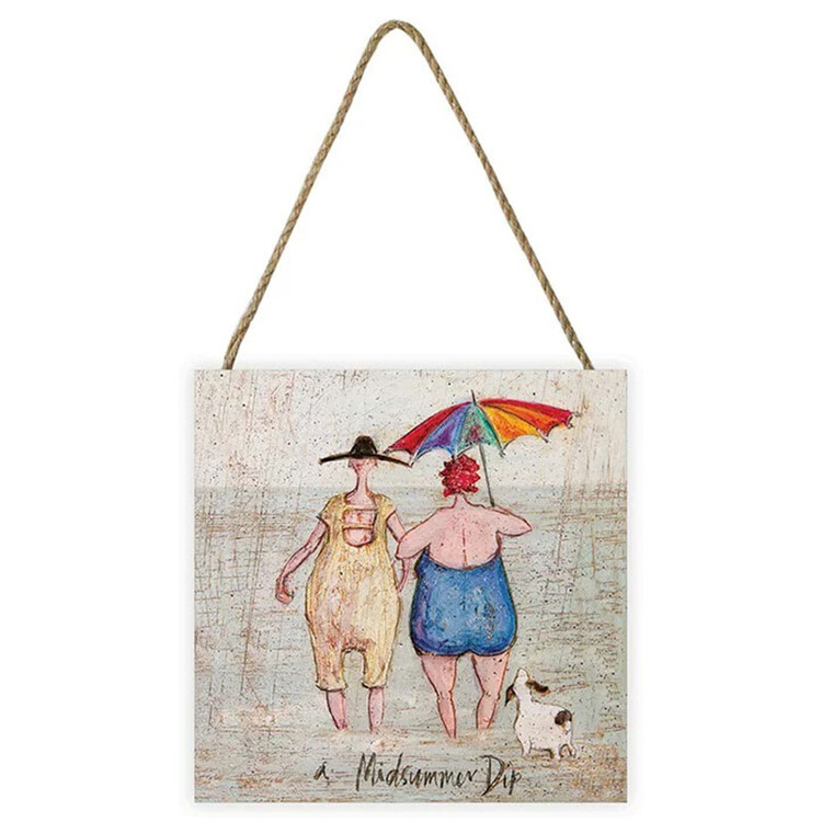 Pintura em madeira Sam Toft - A Midsummer Dip