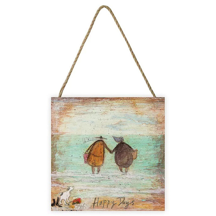 Ξύλινη τέχνη Sam Toft - Happy Days