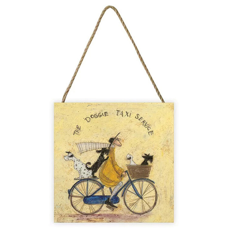 Ξύλινη τέχνη Sam Toft - The Doggie Taxi Service