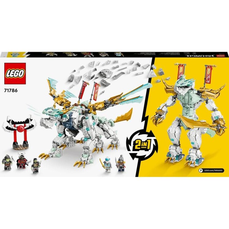 LEGO Ninjago Zane s Ice Dragon Creature 71786