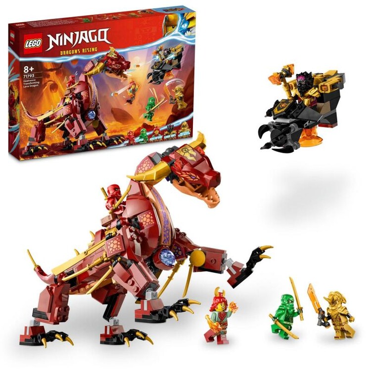 LEGO Ninjago - Heatwave and His Transforming Lava Dragon 71793