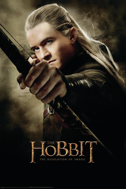 Плакат Hobbit - Legolas