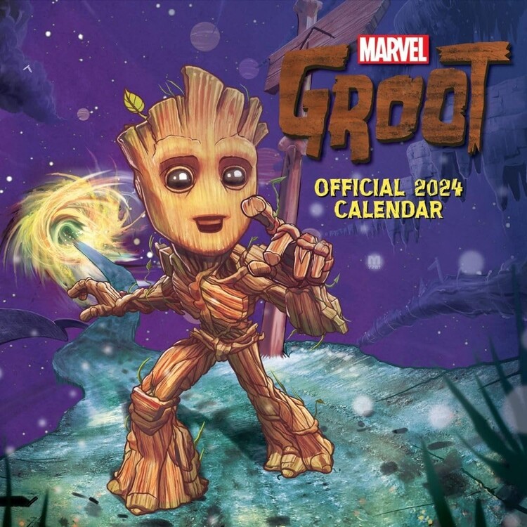 Koledar 2027 Marvel - I am Groot