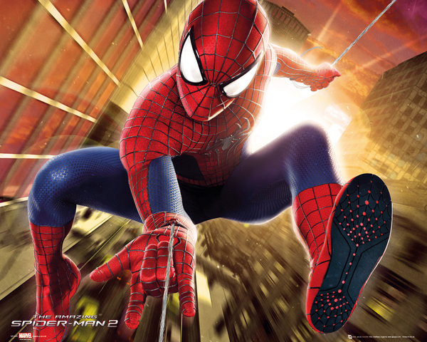Плакат The amazing spiderman 2: Il potere di electro - swing