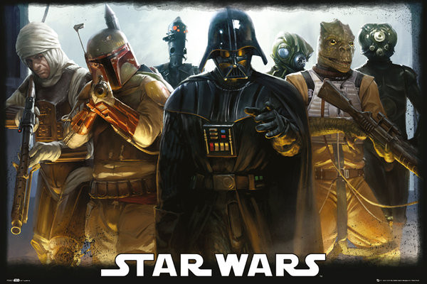 Плакат STAR WARS - Bounty Hunters