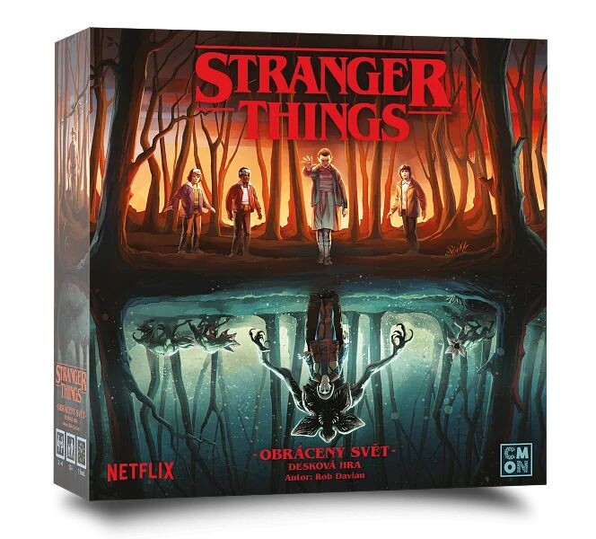 Настолна игра Stranger Things -  Obrácený svět