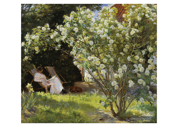 Marie in the Garden (The Roses) Картина