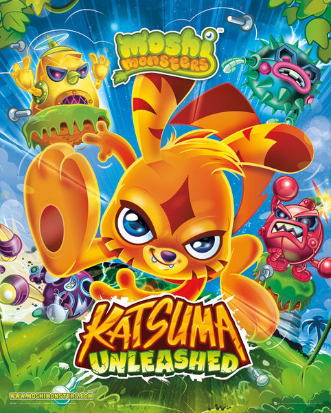 Poster Moshi monsters - Katsuma Unleashed