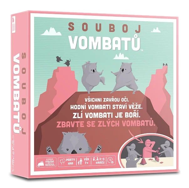 Настолна игра Souboj vombatů