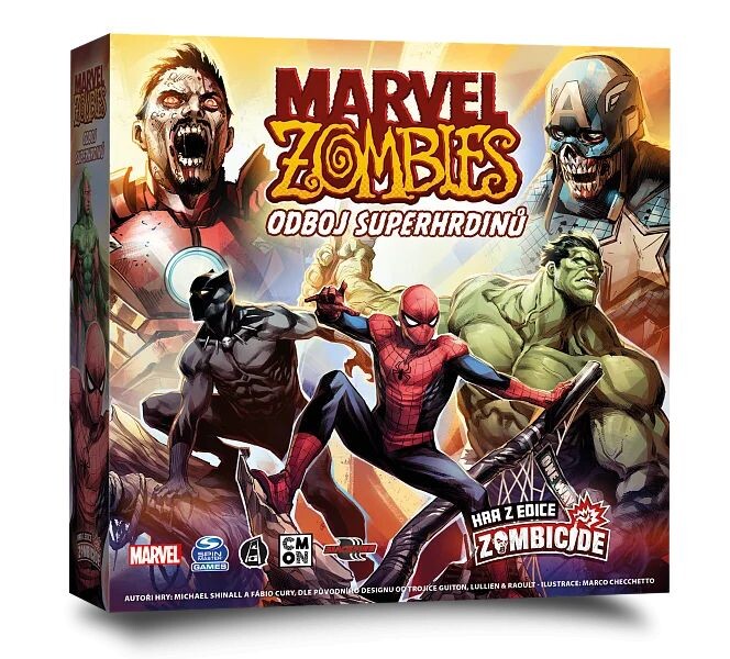 Настолна игра MARVEL ZOMBIES -  Odboj superhrdinů