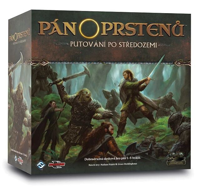 Настолна игра Pán prstenů -  Putování po Středozemi