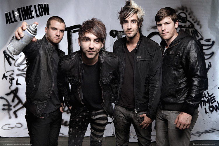 Αφίσα All time low - Spray