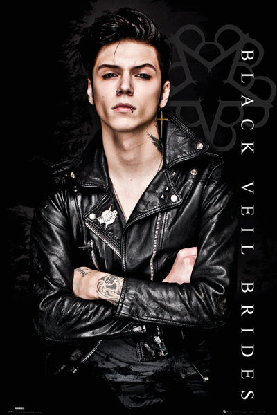Плакат Black veil brides - Andy solo