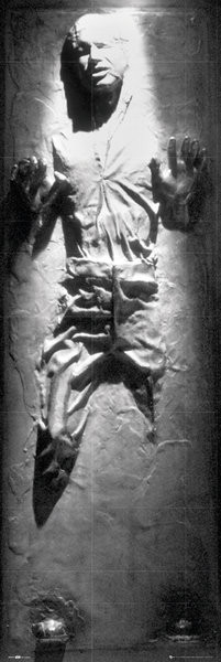 Плакат STAR WARS - Han Solo Carbonite