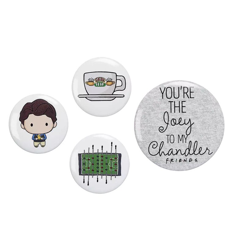 Badge set Friends - Chandler