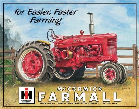 Metallikyltti FARMALL - m