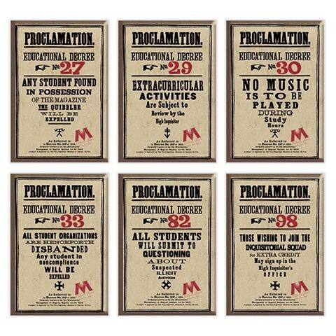 Μαγνητάκι Harry Potter - Proclamations