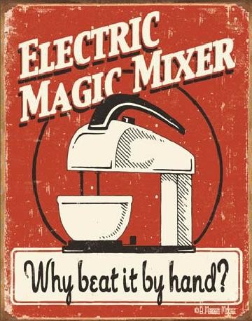 Metallikyltti MOORE - MAGIC MIXER