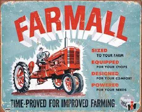 Metallikyltti FARMALL - Model A