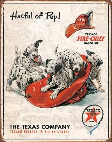 Μεταλλική πινακίδα TEXACO - Hatful of Pep