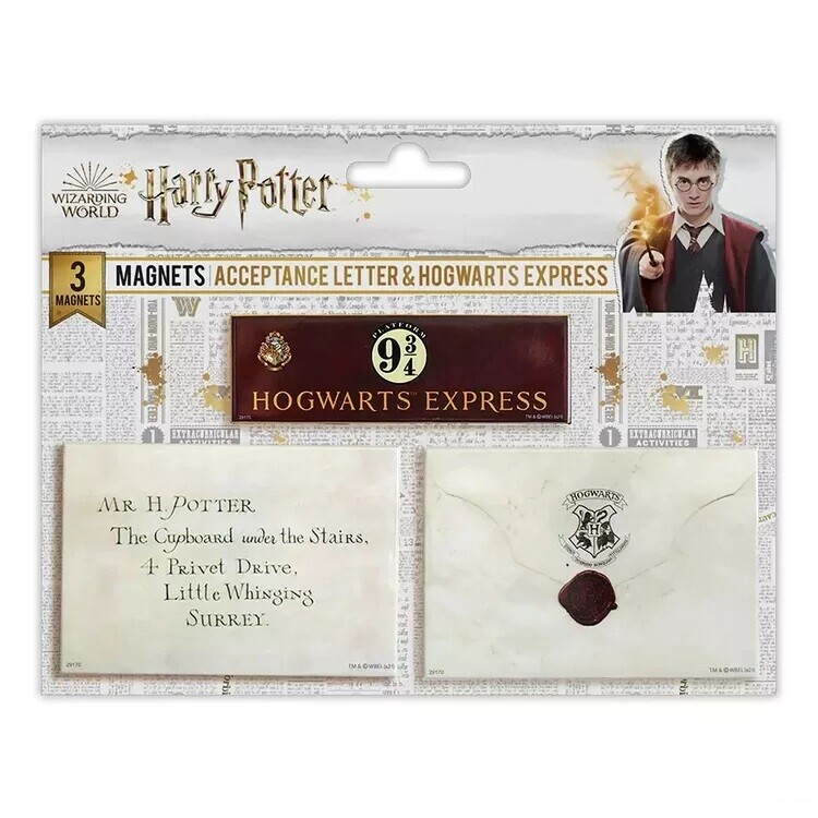 Μαγνητάκι Harry Potter - Acceptance Letter + 9 3/4 platform