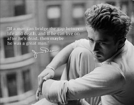 Μεταλλική πινακίδα JAMES DEAN - Great Man