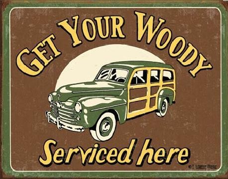 Μεταλλική πινακίδα MOORE - WOODY SERVICE