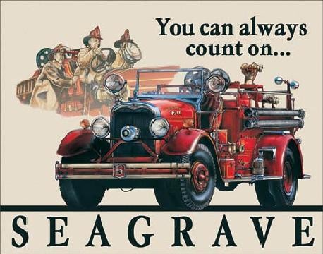 Metallikyltti SEAGRAVE