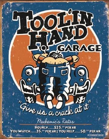 Metallikyltti MOORE - Tool'in Hand