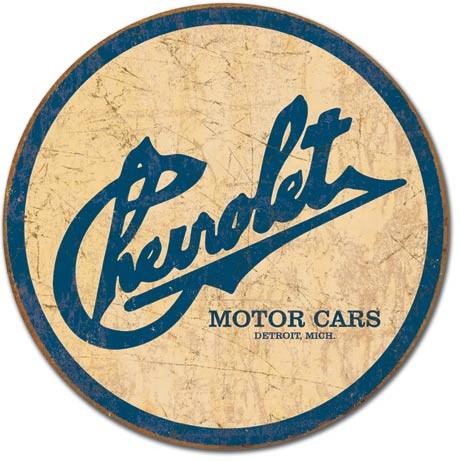 Μεταλλική πινακίδα CHEVY - Chevrolet Historic Logo