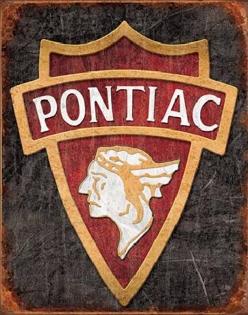 Μεταλλική πινακίδα PONTIAC - 1930 logo