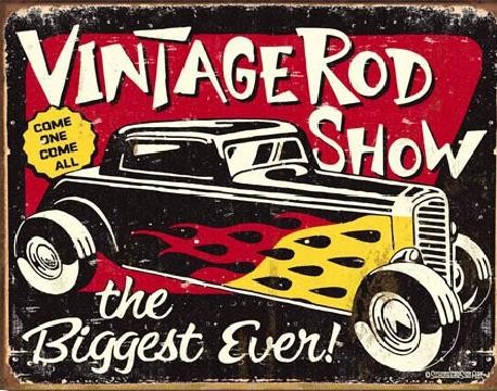 Μεταλλική πινακίδα SCHOENBERG - Vintage Rodshow