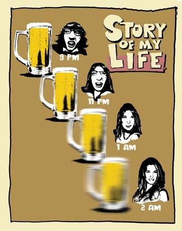 Metallikyltti SOML - beer goggles