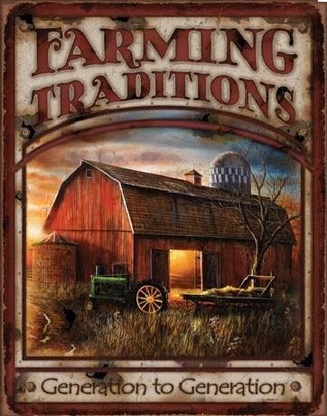 Mеталеві знак FARMING TRADITIONS
