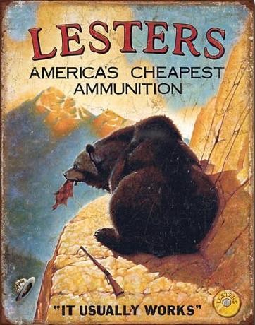 Μεταλλική πινακίδα LESTER'S AMERICA'S CHEAPEST
