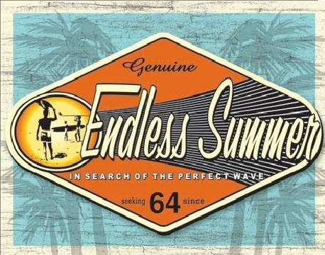 Metallikyltti ENDLESS SUMMER - genuine