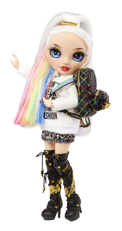 Punčka Rainbow High Junior Fashion panenka, série 2 – Amaya Raine