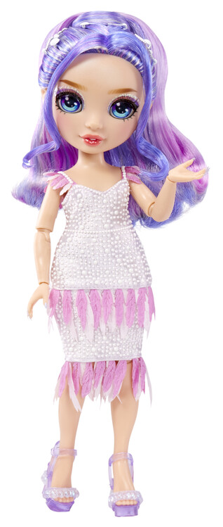 Punčka Rainbow High Fantastic fashion panenka - Violet Willow