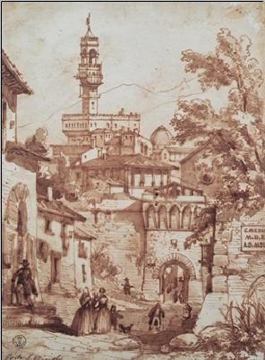 Porta San Miniato Картина