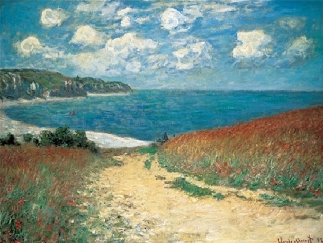 Wheat Field, Pourville Картина