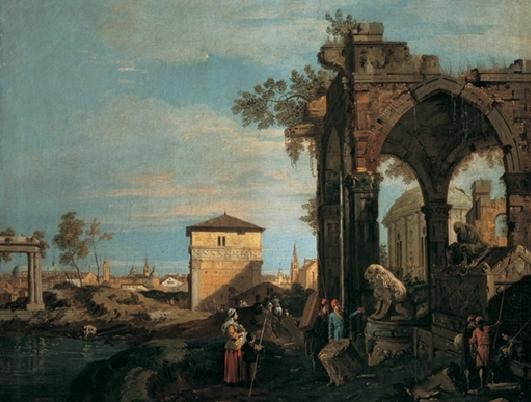 The Landscape with Ruins I Картина