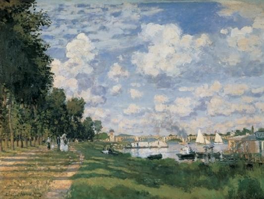 Εκτύπωση τέχνης The Seine Basin at Argenteuil