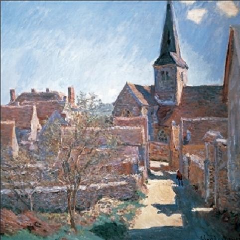 Εκτύπωση τέχνης Bennecourt, 1885