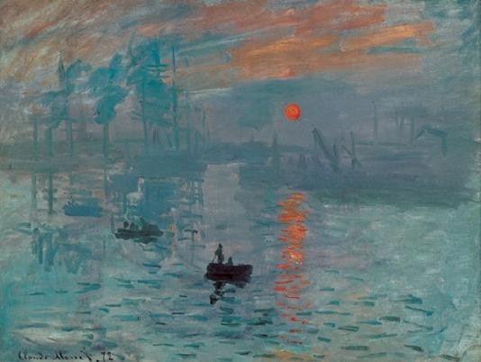 Uokvireni plakat Impression, Sunrise - Impression, soleil levant, 1872